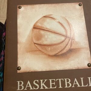 Basketball picture/plaque